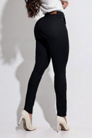 Calça Jeans Feminina Preto Intenso Modeladora Que Desenha As Curvas JEB37