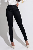 Calça Jeans Feminina Preto Intenso Modeladora Que Desenha As Curvas JEB37