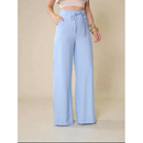 Calça Pantalona Cintura Alta. Alonga, Afina e Não Marca